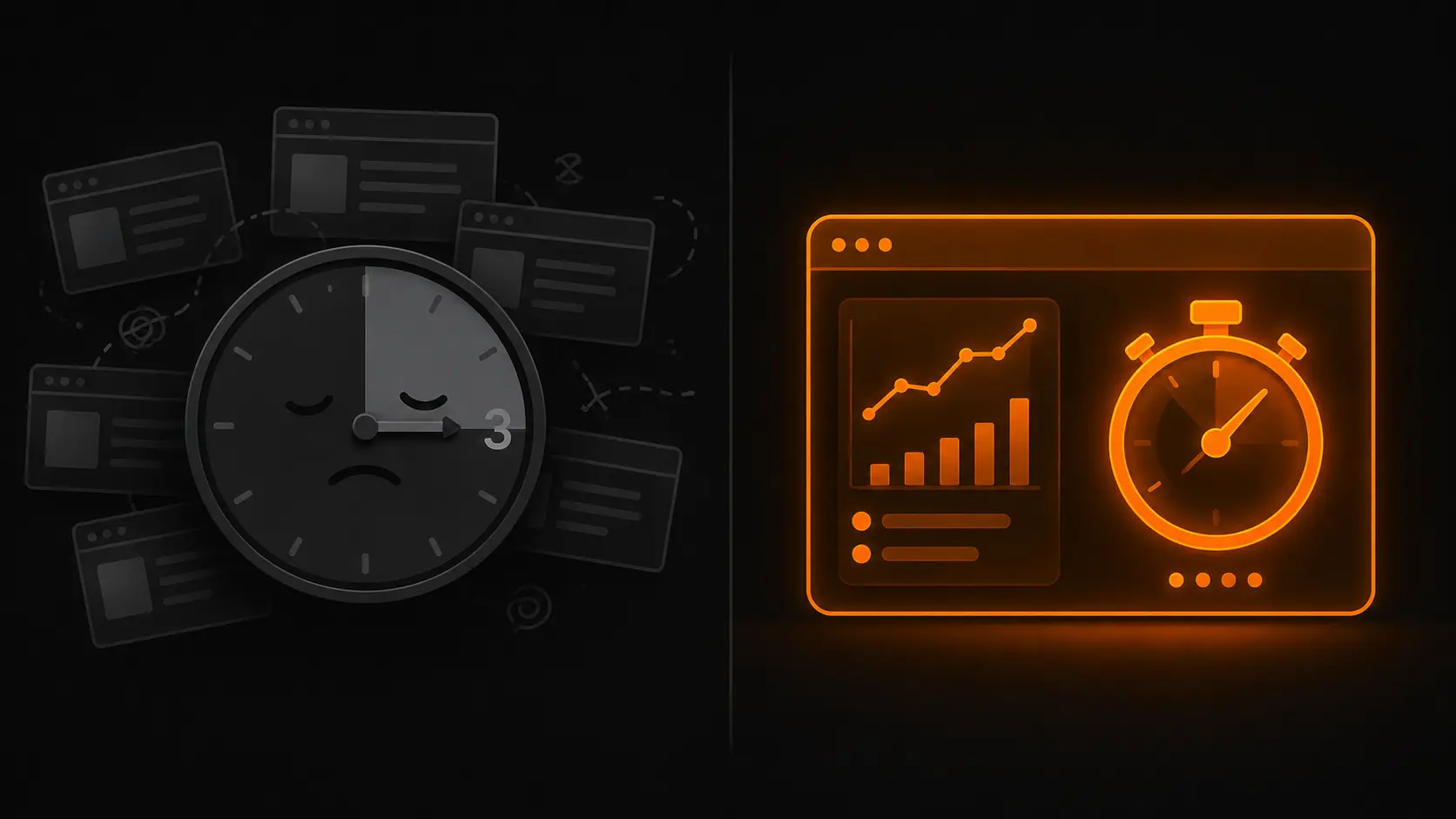 Manual vs automated time comparison